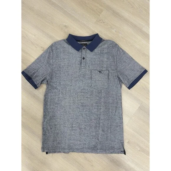 Rodd & Gunn Polo Shirt Original Fit Check Blue Men's M 100% Cotton Luxury Logo - Picture 4 of 6